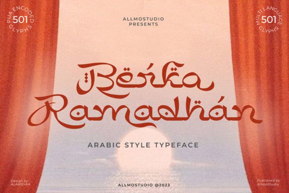 Berka Ramadhan: Authentic Arabic Typography for Modern Design