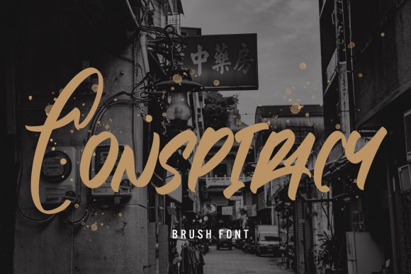 Conspiracy: Bold Typography for Striking Design