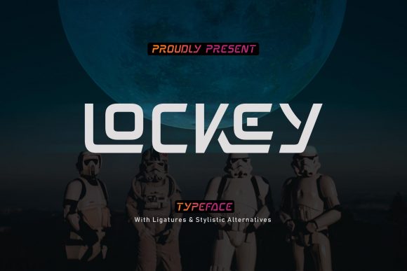 Lockey: Elevate Your Designs with a Trendy Display Font