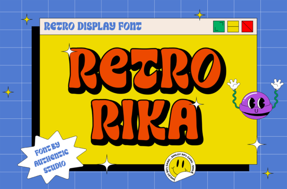 Retrorika: The Groovy All-Caps Font for Modern Design
